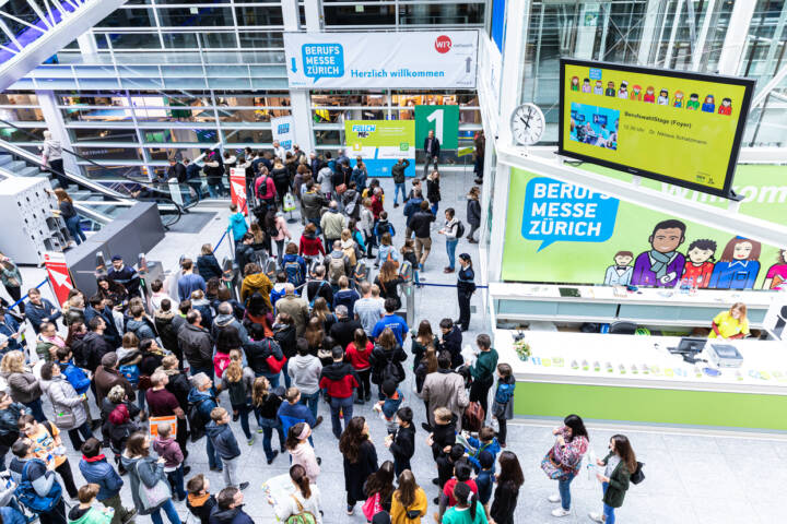 Berufsmesse Zuerich 2019 | Foyer | Impression